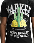 Market T-Shirt Cactus Lovers Black