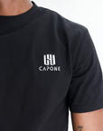 Capone T-Shirt Top Logo Black