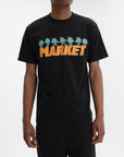 Market T-Shirt Keep Going Black