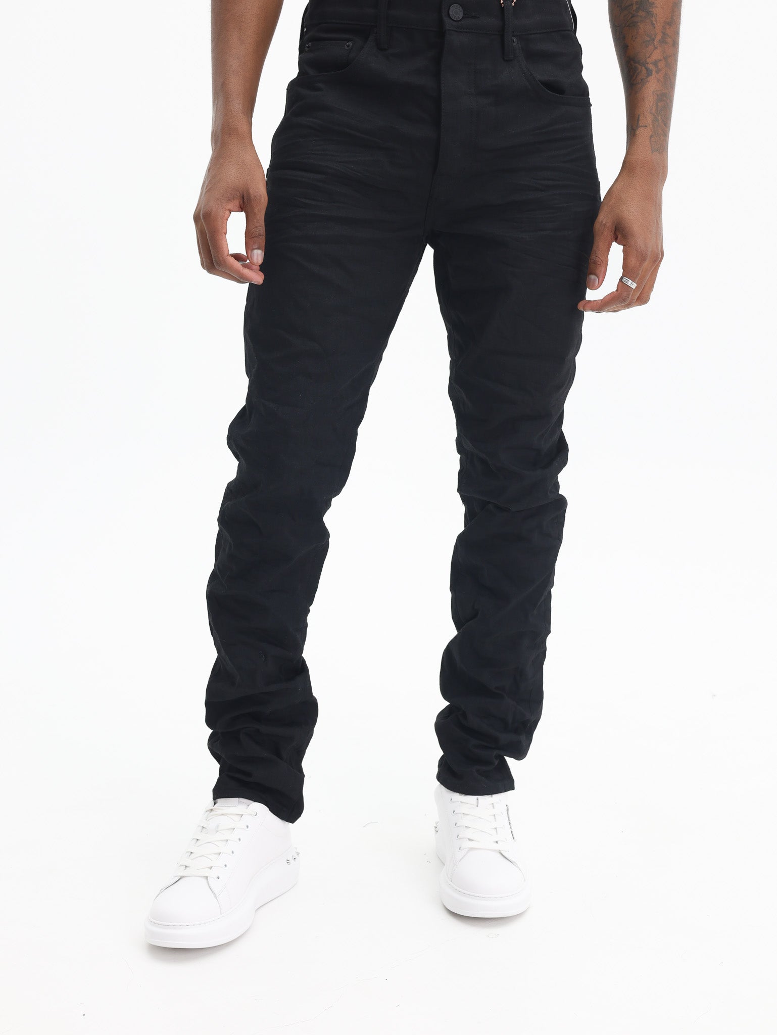 Purple Jeans Raw222 Black-AL Capone Premium