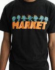 Market T-Shirt Keep Going Black