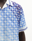 Casablanca Shirt Tennis Tile Cuban Collar Multi Colour