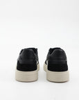 Giuseppe Zanotti Sneakers Z70 White Strioe Suede Top Black/white