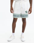 Capone Shorts Zig-Zag Off White
