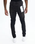 Purple Jeans Overspray Black-AL Capone Premium