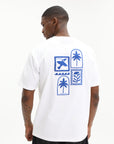 Capone T-Shirt Palm Tree White