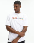 Capone T-Shirt Logo White-Multi