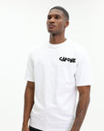 Capone T-Shirt Corner Logo White-Black