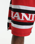 Karl Kani Shorts Retro Block Red-Black-White