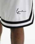 Karl Kani Shorts Signature Mesh White