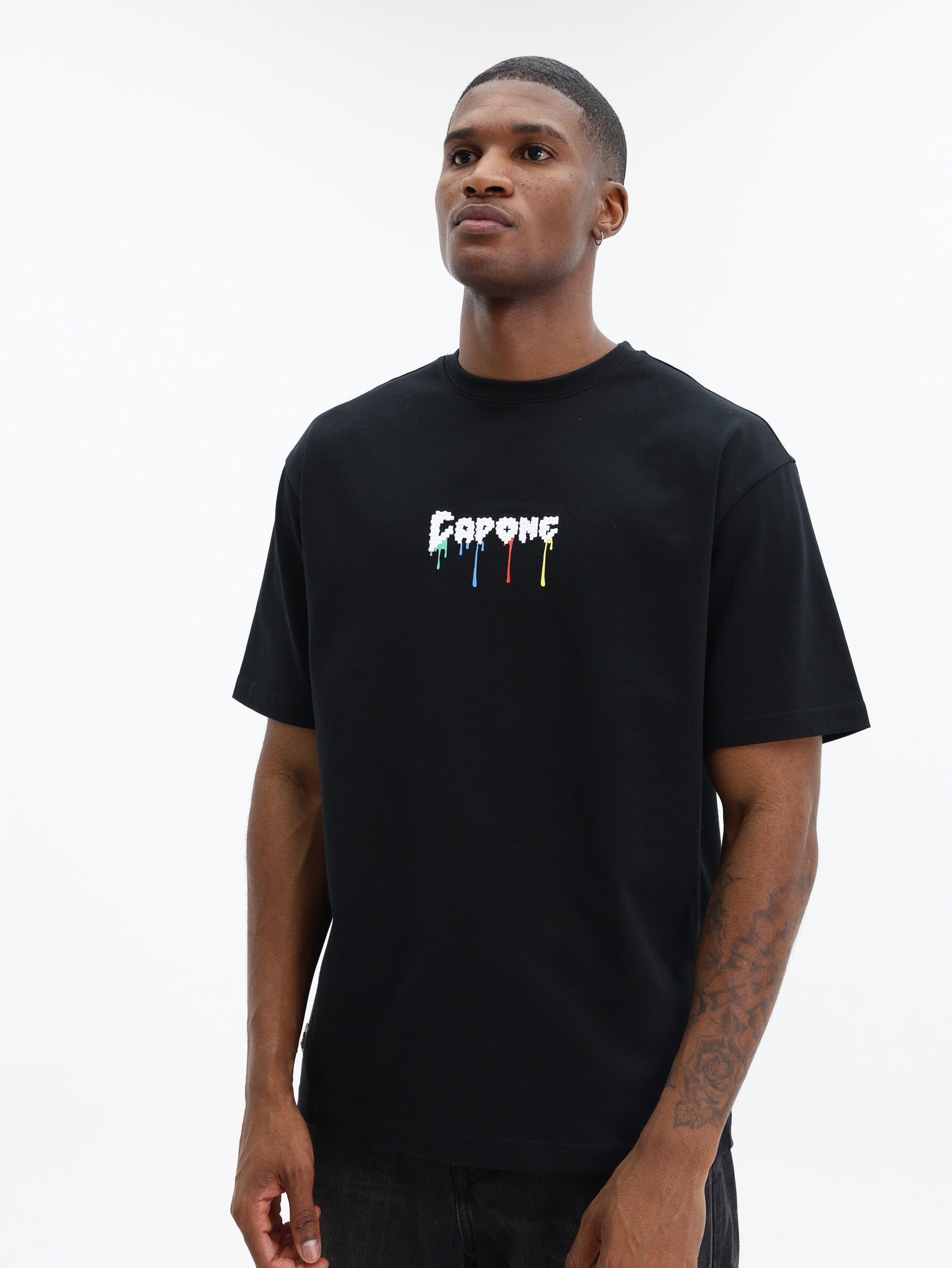 Capone T-Shirt Lego Drip Black - AL Capone Premium