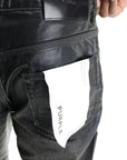 Purple Jeans Open Carpenter Panel Black