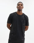 Isabel Marant Yezra Tee Shirt Faded Black