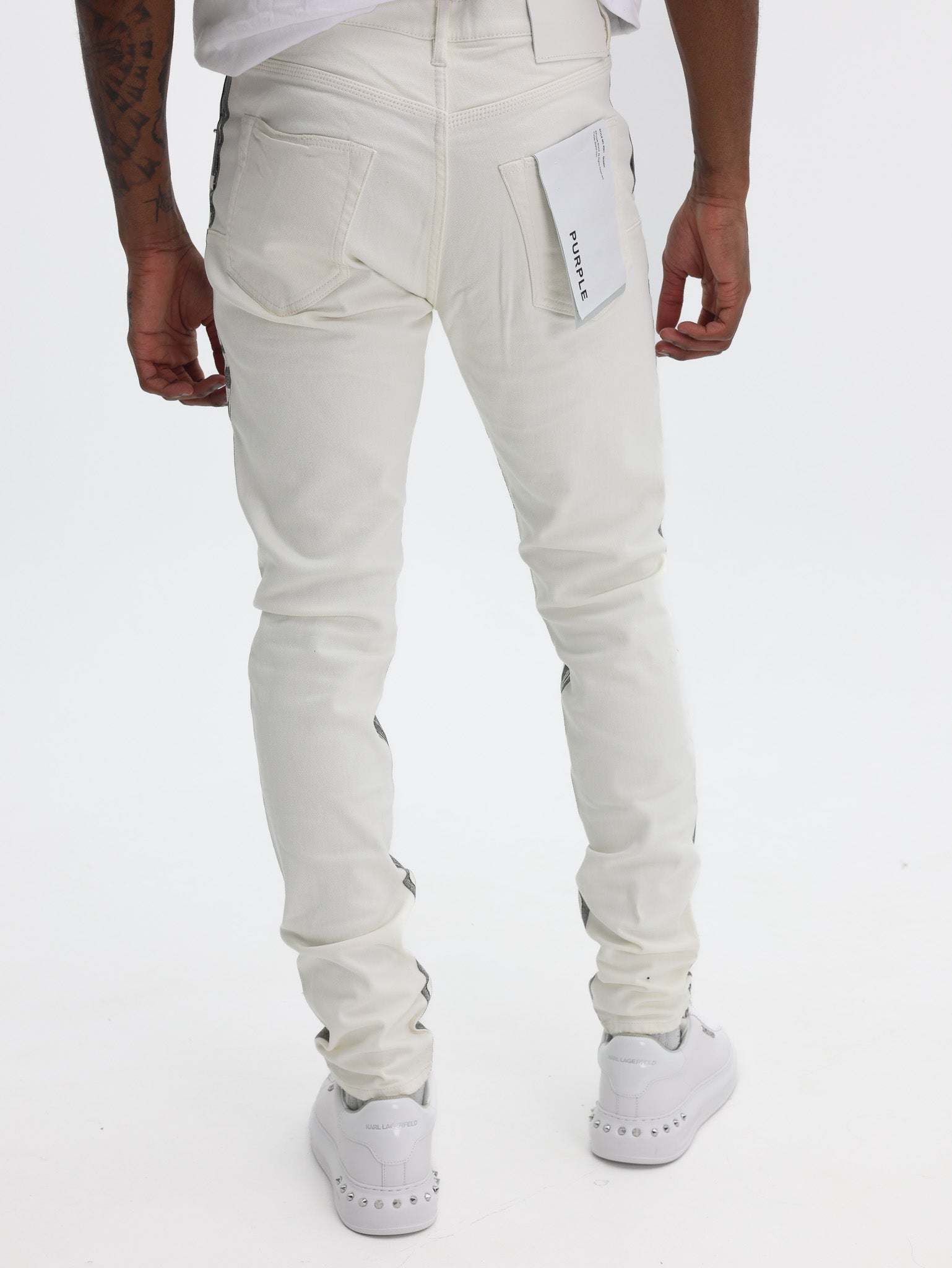 Purple Jeans Skinny Reverse Foil Off-White-AL Capone Premium