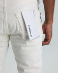 Purple Jeans Skinny Reverse Foil Off-White