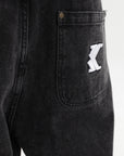 KARL KANI JEANS DISTRESSED CARPENTER BLEACHED BLACK
