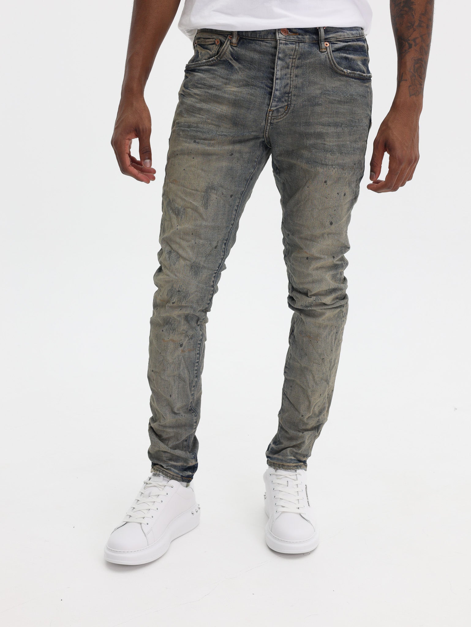 Purple Jeans Oil Repair Indigo-AL Capone Premium