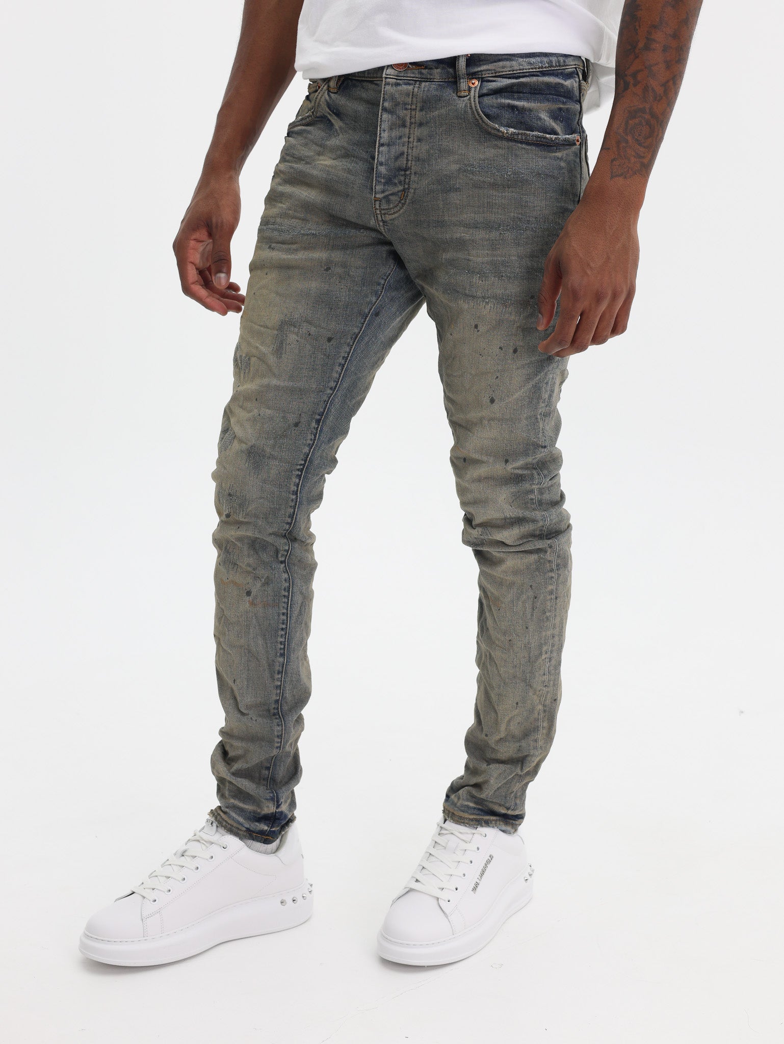 Purple Jeans Oil Repair Indigo-AL Capone Premium