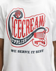 Ice Cream T-Shirt Convenience Store White