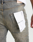 Purple Jeans Oil Repair Indigo-AL Capone Premium