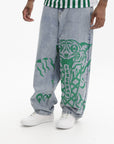 Ice Cream Jeans Triple Scoop Heavy Wash Blue
