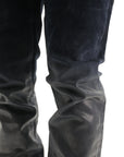 Purple Jeans Skinny Flock Dipped Navy