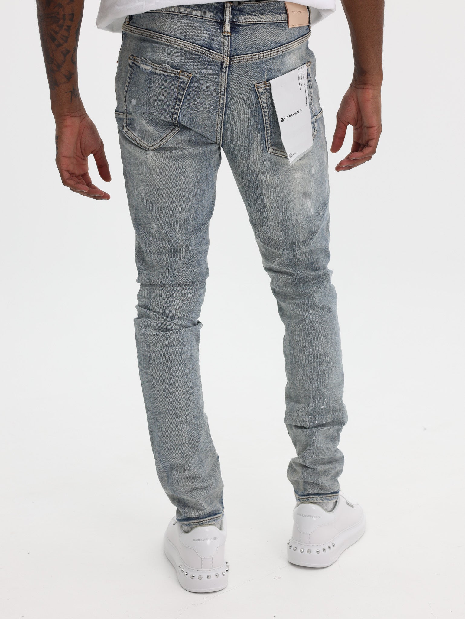 Puple Jeans Blowout Light Indigo-AL Capone Premium