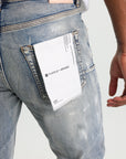 Puple Jeans Blowout Light Indigo-AL Capone Premium