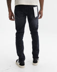 Purple Jeans Reflective Paint Black