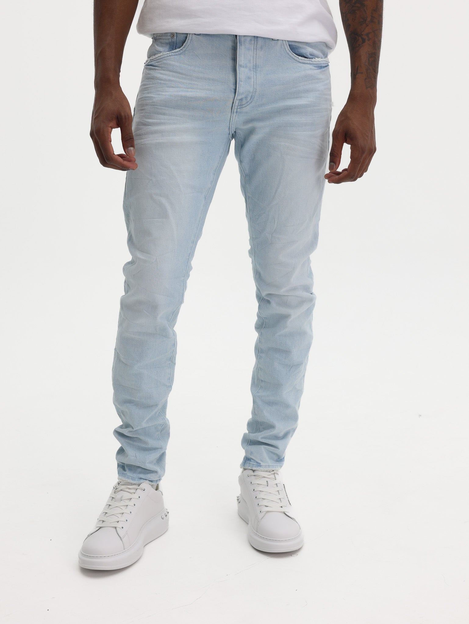 Purple Jeans Skinny Faros Blue Light Indigo-AL Capone Premium