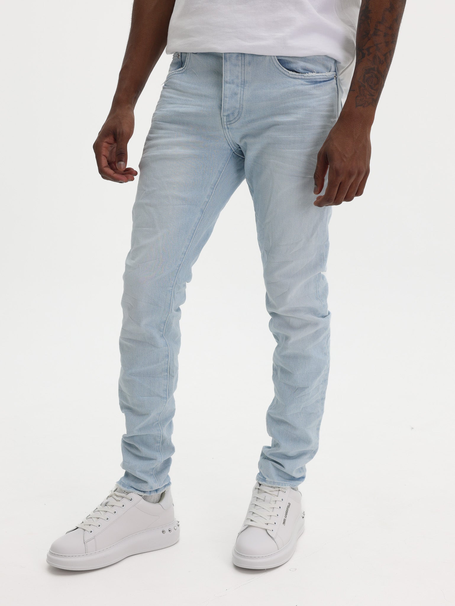 Purple Jeans Skinny Faros Blue Light Indigo-AL Capone Premium