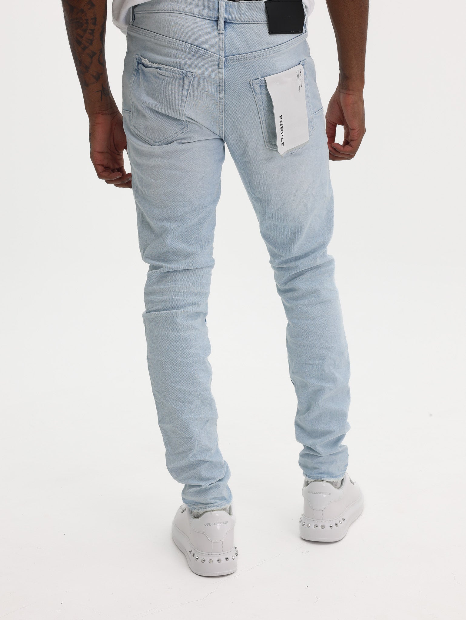 Purple Jeans Skinny Faros Blue Light Indigo-AL Capone Premium