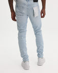 Purple Jeans Skinny Faros Blue Light Indigo