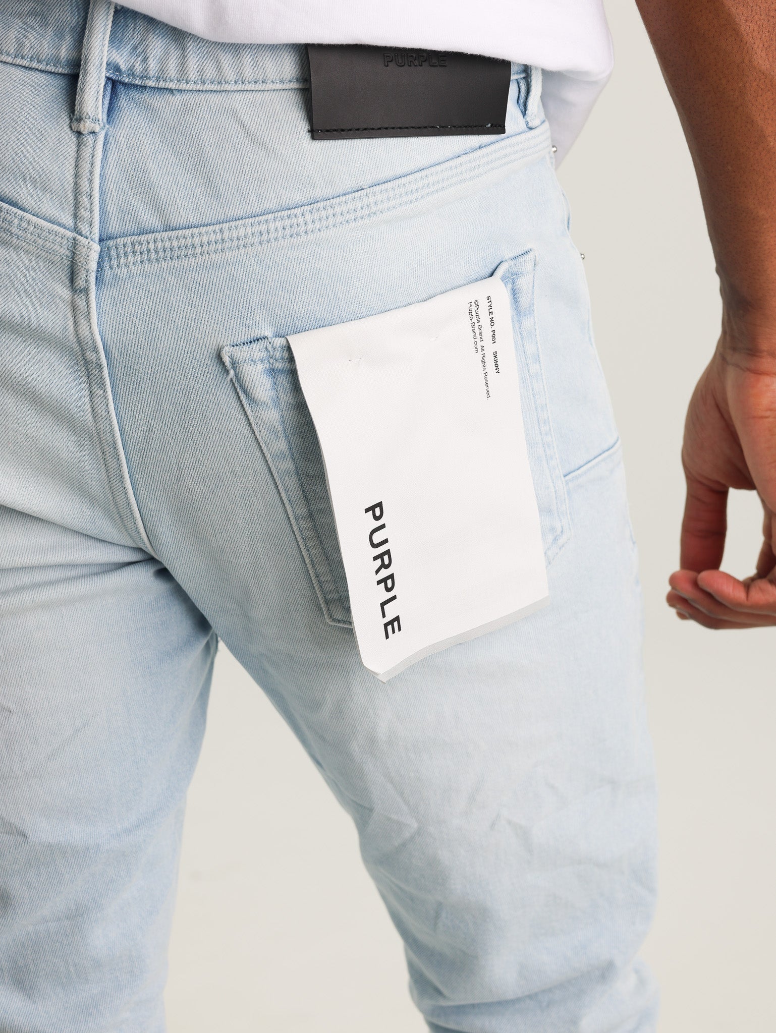 Purple Jeans Skinny Faros Blue Light Indigo-AL Capone Premium