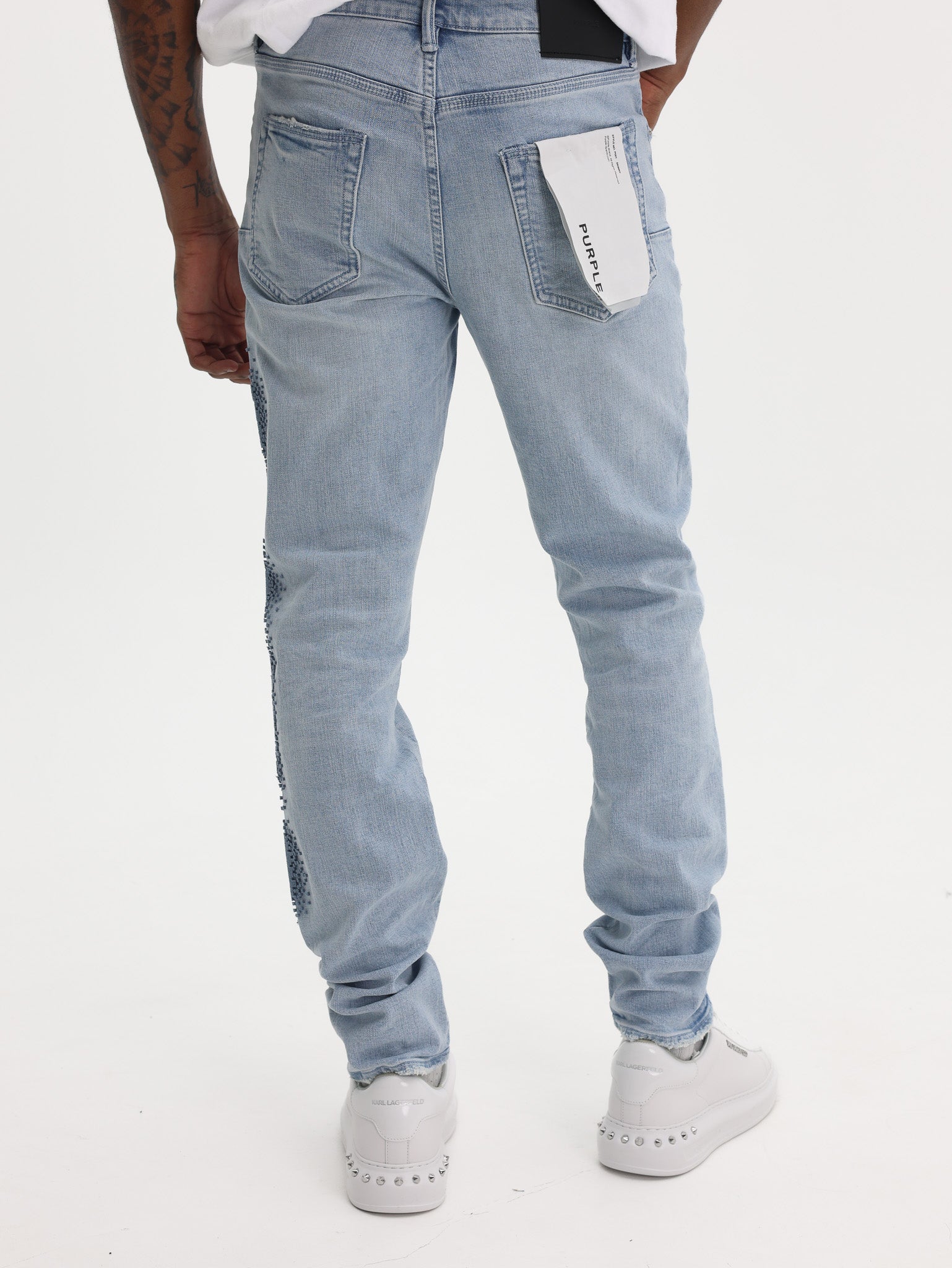 Purple Jeans Skinny Tuffetage Light Indigo-AL Capone Premium