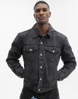 Ice Cream Jacket Every Flavour Denim Trucker Washed Black