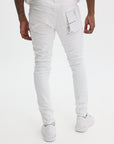 Purple Jeans Low Rise Optic White-AL Capone Premium