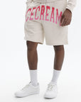 Ice Cream Shorts Gradient Ecru
