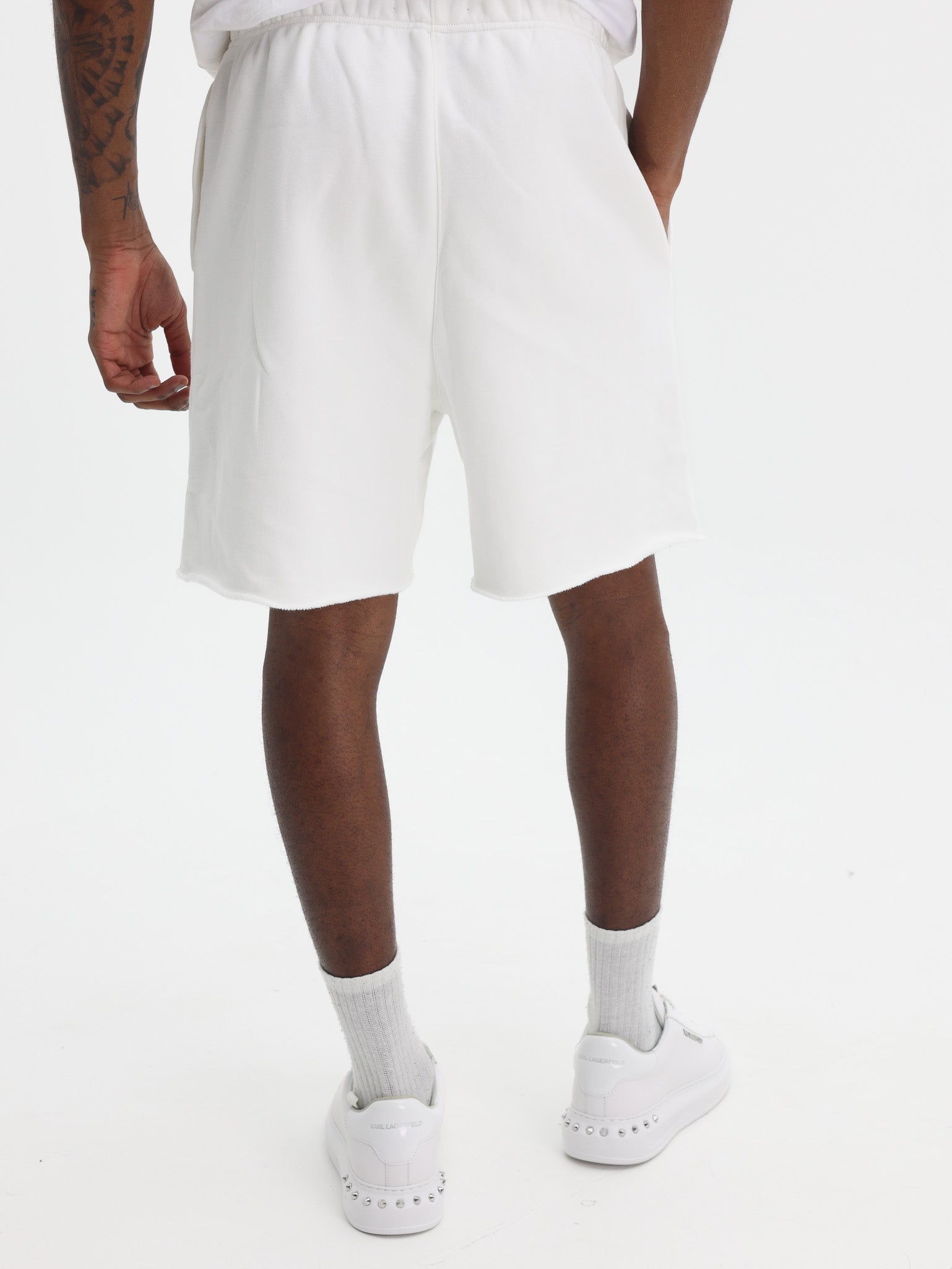Purple Shorts Fleece Off-White-AL Capone Premium