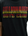 Billionaire Boys Club T-Shirt Straight Logo Gradient Diamonte Black