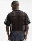 Billionaire Boys Club T-Shirt Balls Astro Big Mesh Football Black