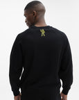 Billionaire Boys Club Sweater Tri-tone Arch Logo Crewneck Black