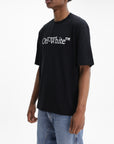 Off - White T-Shirt Big Bookish Skate Black