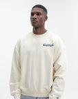 Billionaire Boys Club Sweater Ecru Souvenir Heavy Oversized Crewneck