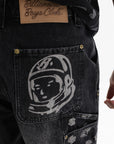 Billionaire Boys Club Denim Shorts Diamonds & Dollars Carpenter Black