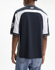 Off - White T-Shirt Soccer V-neck Black