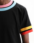 Comme Des Garcons T-Shirt Knit Black/Mix