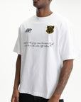 Off - White T-Shirt Sporty 3 Skate White