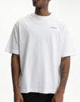 Off - White T-Shirt Half Arrows SS Skate White