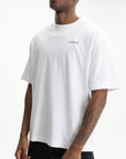 Off - White T-Shirt Half Arrows SS Skate White